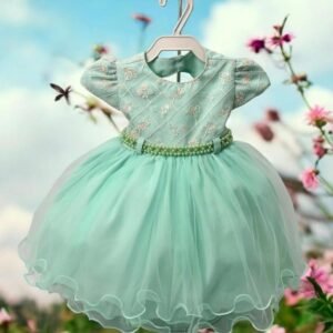 Vestido De Festa Menina Bonita - T3, Verde